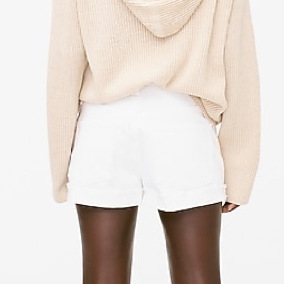 J. Crew Slouchy boyfriend short in white size 31 - Picture 4 of 13